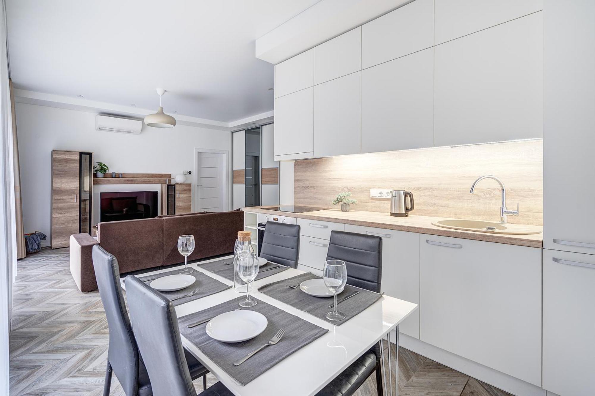 Cohost I New Basteja Life Apartments W-Garage Prkg & Self Check-In ヴィリニュス 部屋 写真