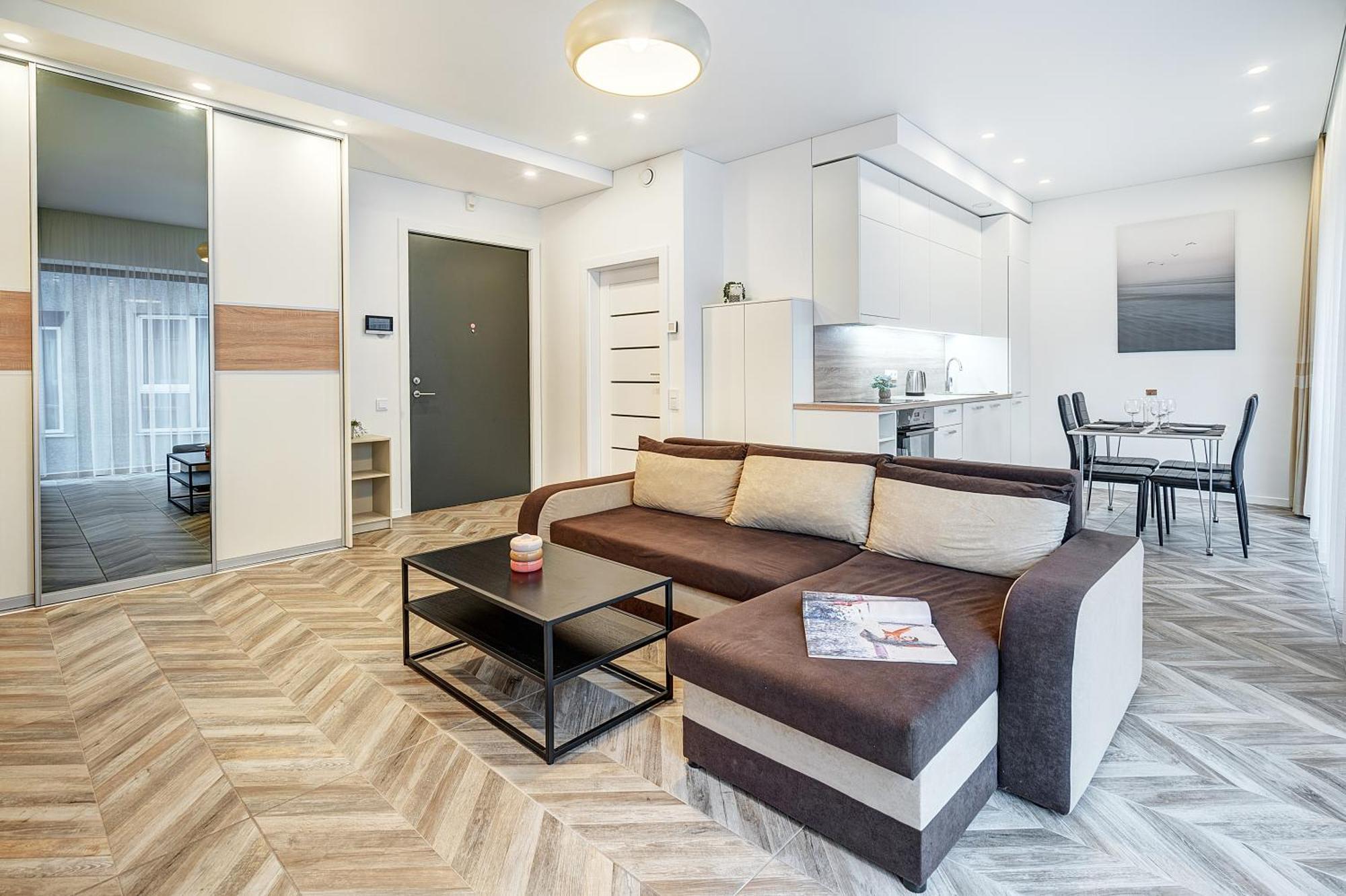 Cohost I New Basteja Life Apartments W-Garage Prkg & Self Check-In ヴィリニュス 部屋 写真