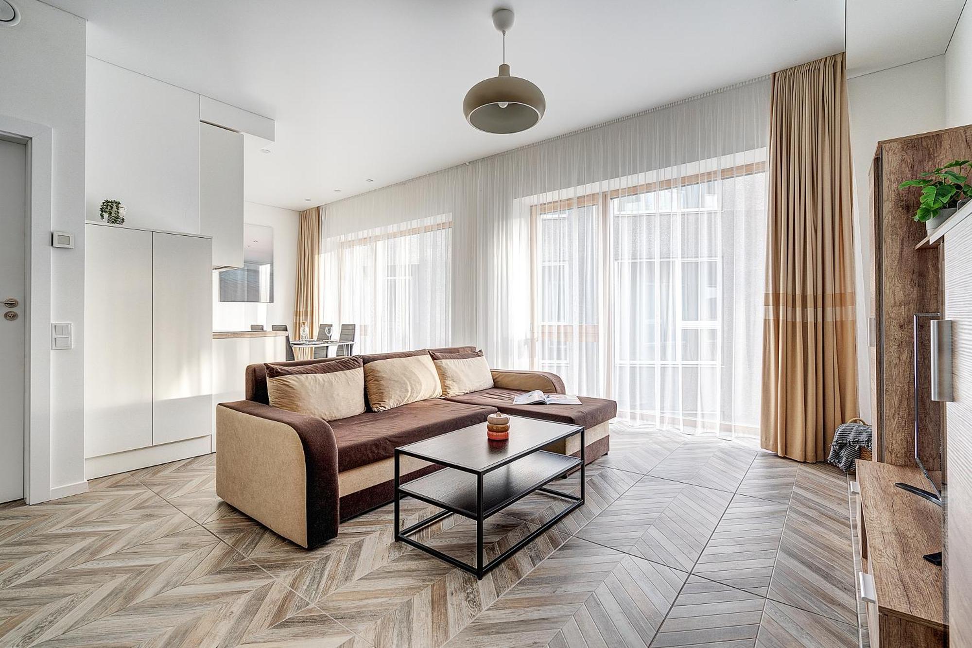 Cohost I New Basteja Life Apartments W-Garage Prkg & Self Check-In ヴィリニュス 部屋 写真